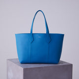 Large Tote Bag #cerulean blue
