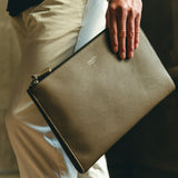 Twin Clutch Bag #taupe