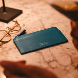 Fragment Card Case #turquoise blue