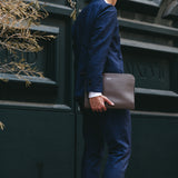 Twin Clutch Bag #taupe