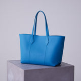 Large Tote Bag #cerulean blue