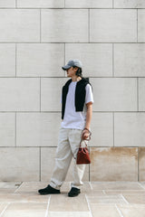 Kinchaku Bag #burgundy