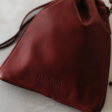 Kinchaku Bag #burgundy
